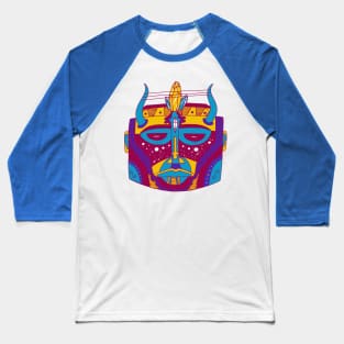 Triad African Mask No 8 Baseball T-Shirt